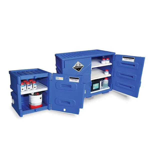30L Corrosive Polyethylene Safety Cabinet | Corrosives Safety Cabinet | CSC30-P | Full Polyethylene | Ecospil Brisbane Sydney Melbourne Perth Canberra North QLD | Australia